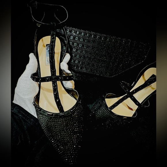 INC International Concepts Carma Heels and matching Aldo Purse - Picture 2 of 16